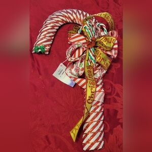 Handmade Candycane Wreath